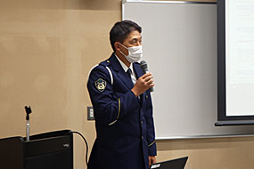 交通安全指導(石原警部補)(西部)
