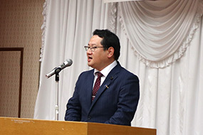 島根県議会防災地域建設委員会 坪内委員長