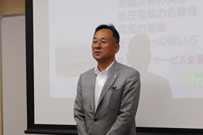 (株)原商 曽田部長
